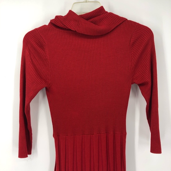 Liz Claiborne red weather dress - Picture 5 of 7